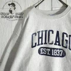 人気 チャンピオン リバースウィーブ スウェットトレーナー 2XL グレー 古着