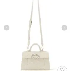 スナイデル　ツイードビジューバッグ