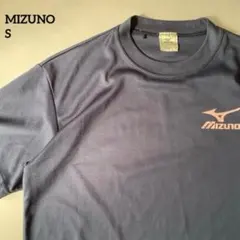 ミズノ ネイビークルーネックTシャツ スポーツ