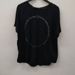 (14)DIESEL ロゴプリント Tシャツ ブラック