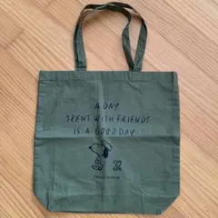 PEANUTS × MAGABA スヌーピートートバッグ