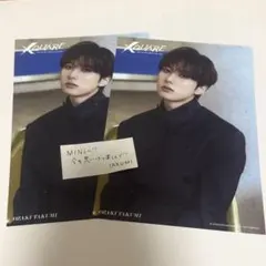 INI 尾崎匠海 XQUARE フライヤー 落下物