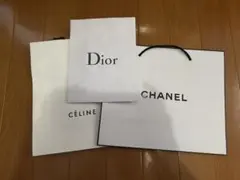 【Dior CELINE CHANEL】ショップ袋 ハイブランド まとめ売り