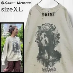 SAINT MICHAEL スウェット XL 河村康輔コラボ - メルカリ