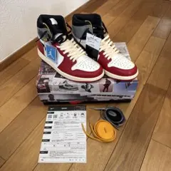 ユニオン × ナイキ エアジョーダン1 レトロ ハイ OG シカゴ/シャドウ