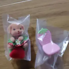 シルバニア　赤ちゃん家具コレクション いちご トイプードルの赤ちゃん