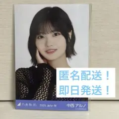 中西 アルノ　ヨリ　乃木坂　生写真　真夏の全国ツアー2025 メッシュニット