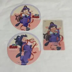 忍たま アニカフェ はぁとふる大作戦の段 クリアカード コースター 尾浜勘右衛門