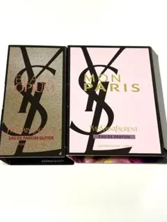 YSL 香水 ブラック OP オーデパルファム グリッター　モンパリ　サンプル