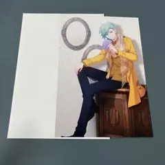 うたプリ AGF2016 特典 ラブレター メッセージカード 藍　1点