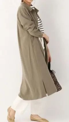 【美品】GLOBAL WORK ミリタリーシャツワンピ M