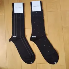 Calvin Klein　ビジネスソックス 25-27cm　2足組　新品未使用