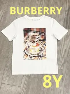 BURBERRY ティーカッププリントTシャツ 8Yのサムネイル