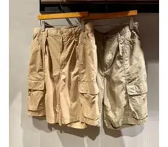 ビームス　ミリタリー　カーゴショーツ　カーキ　11-25-2629-803のサムネイル