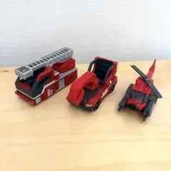 トミカ ハイパーレスキュー ミニカー 3대 세트
