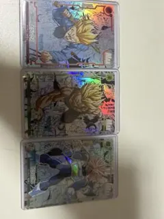 ドラゴンボール　カード　コミパラ　トランクス３枚セット　海外製