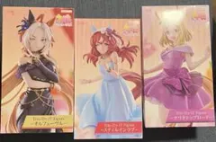 ウマ娘 Trio-Try-iT フィギュア ラウンドワン限定　3点
