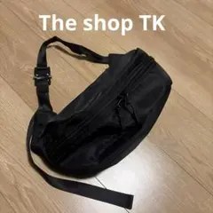 メタルバックル ボディバッグ ウエストバッグ ブラック