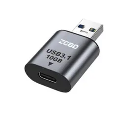 USB Type C 変換アダプタ メス Type A 高速データ転送