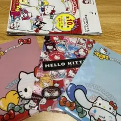 ハローキティ50周年ミニクリアファイル