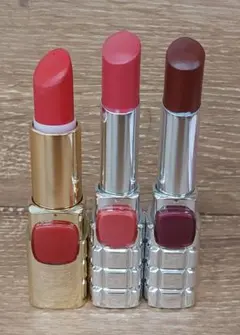 【最終価格】★L'OREAL★ ロレアル★ VINTAGE 口紅 3本セットのサムネイル