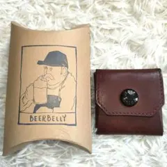 新品未使用✨BEERBELLY ビアベリー　HOP コインケース チョコ