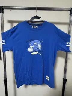 roika ビッグT 青色　ブルー