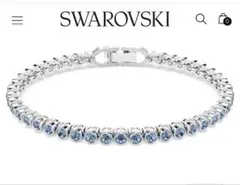Swarovski ラインストーンブレスレット　プレゼントラッピング付き
