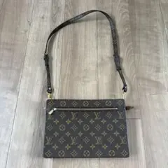 ルイヴィトン ショルダー ストラップ 黒 アンプラント モンテーニュBB