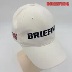 ブリーフィング】BRIEFING ゴルフ　キャップ　刺繍ロゴ　フリーサイズ　帽子のサムネイル