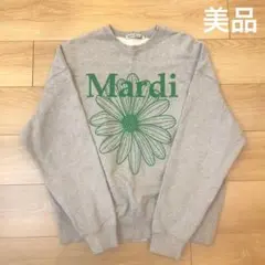 極美品　MardiMercredi　マルディメクルディ　グレー　トレーナー　韓国