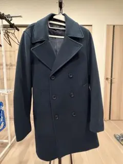 GLOBALWORKウーリーテックハーフトレンチコート