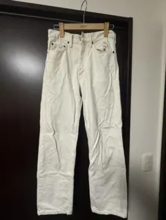 Levi's 503 ホワイト ストレートデニム