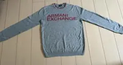Armani Exchange グレー ニット セーター