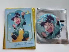 忍たま乱太郎 七松小平太 お星さまといっしょ 缶バッジ フォトカード 