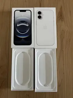 iPhone16 white / iPhone16e black 空箱