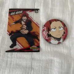 切島鋭児郎　クリアカード　缶バッチ　キーホルダー