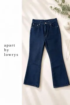 アパートバイローリーズ　 デニムパンツ フレア ブーツカット インディゴのサムネイル
