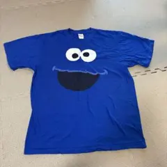 セサミストリート　クッキーモンスターTシャツ　XL