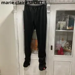 marie claire SPORT マリクレールスポーツ レギンス L 裏起毛