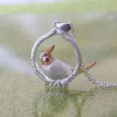 オカメインコ ペンダント ネックレス naturama 新品未使用