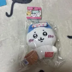 ちいかわ　ハチワレ　温泉地限定　ぬいぐるみキーチェーン