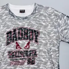【バッドボーイ】LLサイズ XL Tシャツ ホワイト 迷彩グレー BADBOYのサムネイル