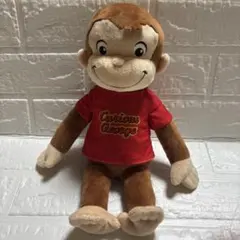 【美品】 おさるのジョージ Curious George ぬいぐるみ 約31cm