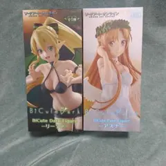 ソードアート・オンライン フィギュアセット　アスナ　リーファ