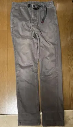 Gramicci グラミチ クライミングパンツ ウェビングベルト グレー Mのサムネイル