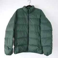 UNIQLO メンズ ウルトラライトダウンジャケット 3Dカット グリーン L