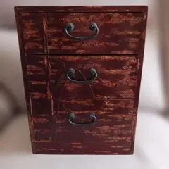 【値下げ】秋田伝統工芸　樺細工　ミニ箪笥 秋田伝統工芸 樺細工 ミニ箪笥