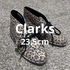 【美品】Clarks 大人気 ヒョウ柄 デザートブーツ エヴォ レオパードのサムネイル