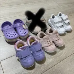 キッズシューズ14センチ4点セット